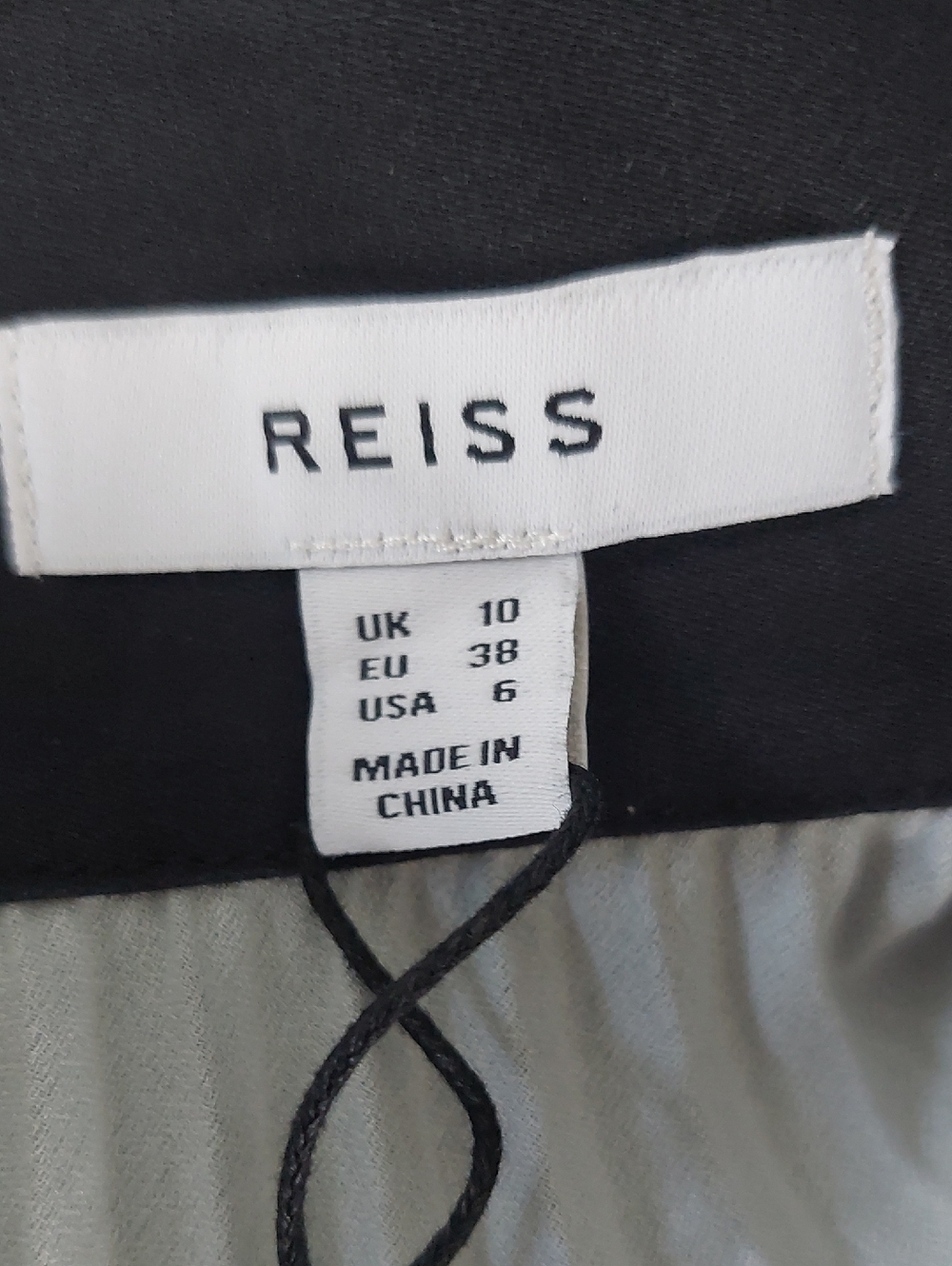 REISS  Ava Block-Print Pleated Woven Maxi Skirt With Belt - Picture 9 of 14
